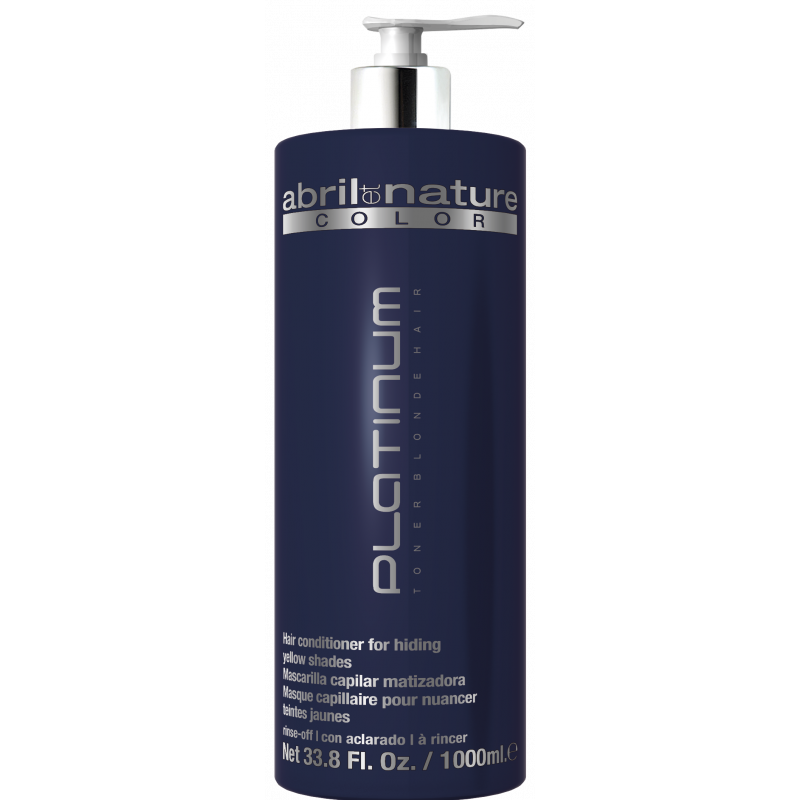 Platinum Toner Blonde Hair 1000ml.  (potlačenie žltých pigmentov)